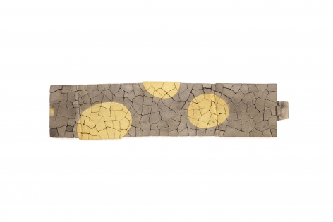 John Iversen, gold, crackle, bracelet